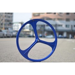 Cerchio a 3 razze in lega anteriore blue